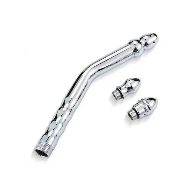 Neue Edelstahl Metall Anal reiniger Bidet Wasserhähne gehetzt Anal Dusche Dusche Reinigung Einlauf Einlauf Butt Plugs Tap Erwachsenen 1