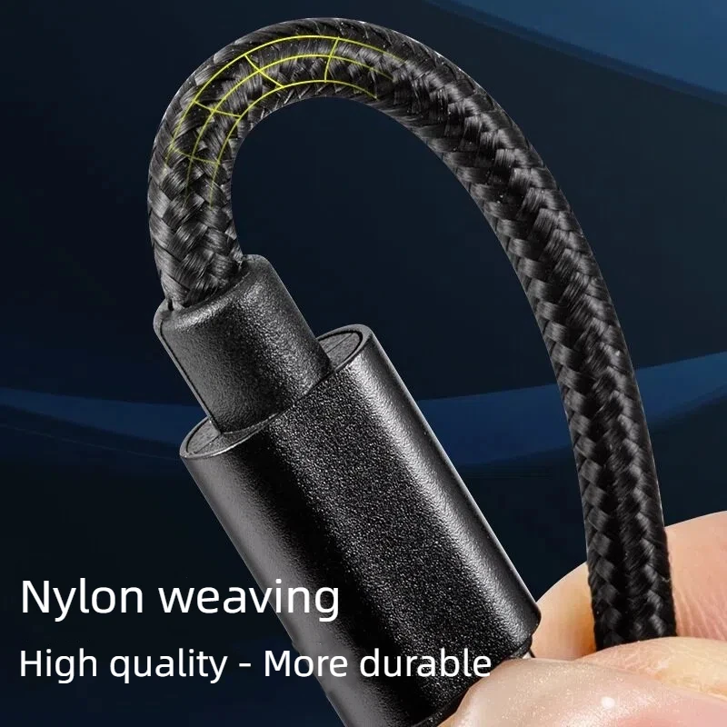 100W USB-C Fast Charging Cable - Nylon Braided