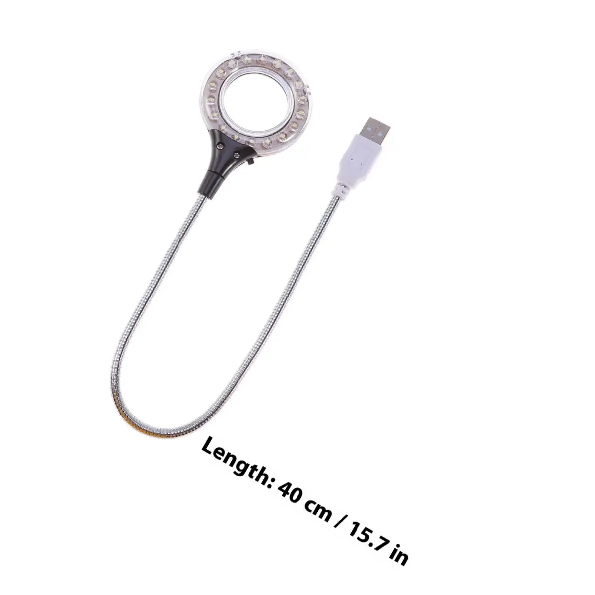 1Pcs USB LED 라이트 조정 가능한 구부릴 수 있는 독서 램프 눈 보호대 따뜻한 빛 휴대용 야간 램프 컴퓨터 노트북 캠핑