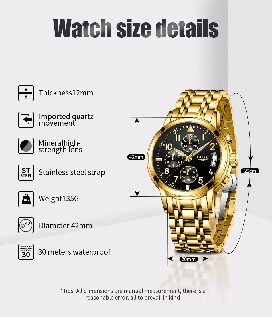 Chronograph Skeleton Watch