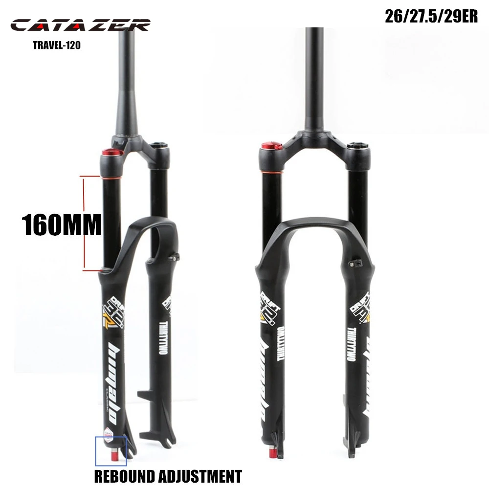 Mtb Suspension Air Fork Travel 160mm 26 27.5 29er Rebound Adjustment