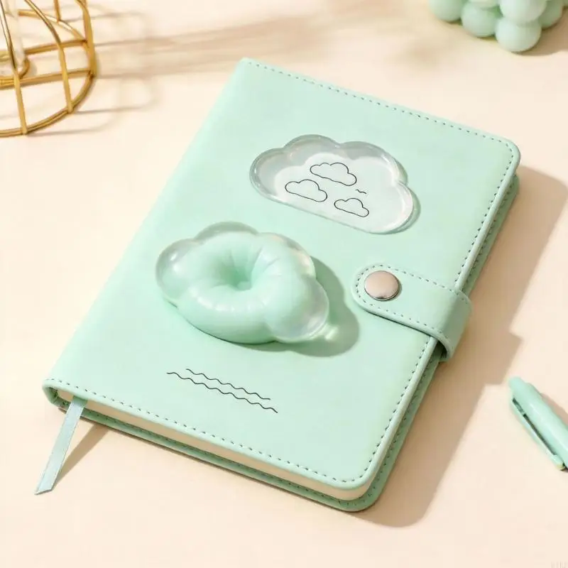 Notebook aziendale 360 pagine spessore taccuino scrittura quaderni cancelleria diario foderato notebook forniture per - immagine 3