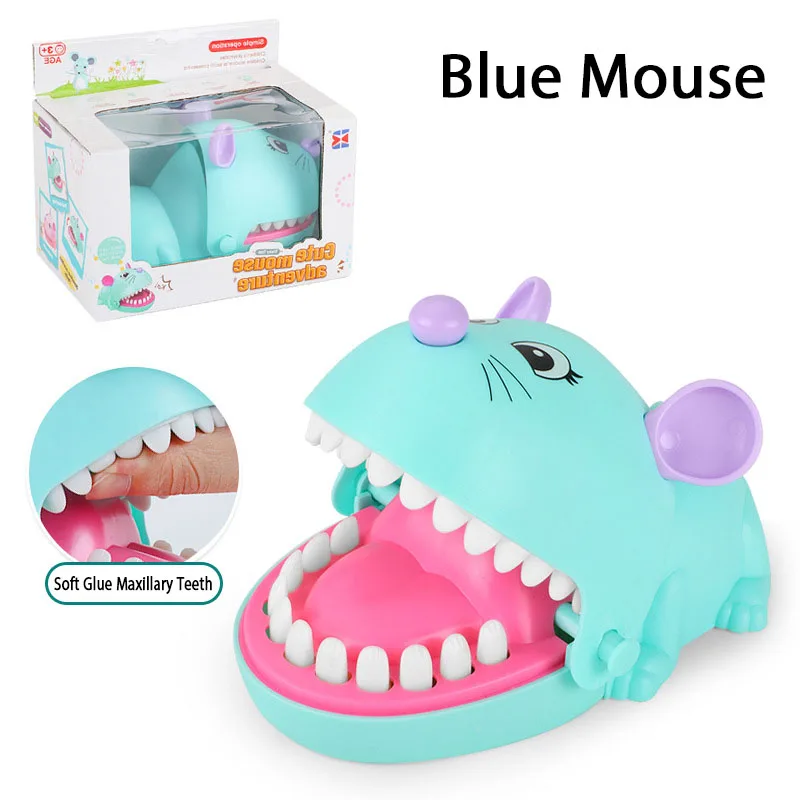 Crocodile Bite Finger Toy Electric Shark Extract Tooth Family Games Vicious Dog Biting Hand Toy Mouse Children Spoof Props crocodile toys prank toys joke toys parent child interactive toy childrens toys