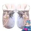 Winter Baby Boots Warm Plush Winter Boots For Babies Drawstring Design Winter Shoes For Car Travel Outdoors Home And Walking 1