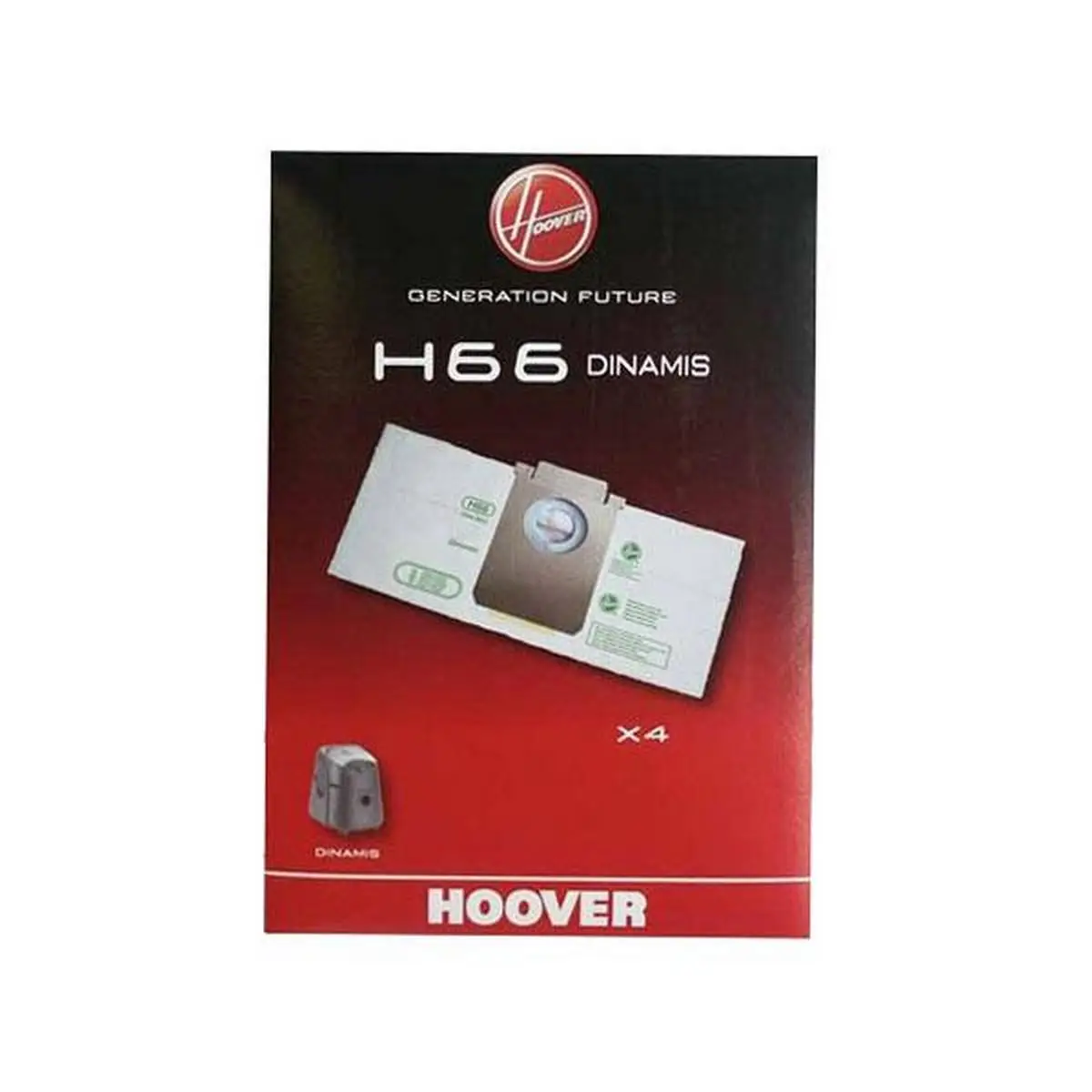 4 Kotak Tas H66 35600852 H66 35600852 Kompatibel dengan HOOVER|Onderdil  Vacuum Cleaner| - AliExpress