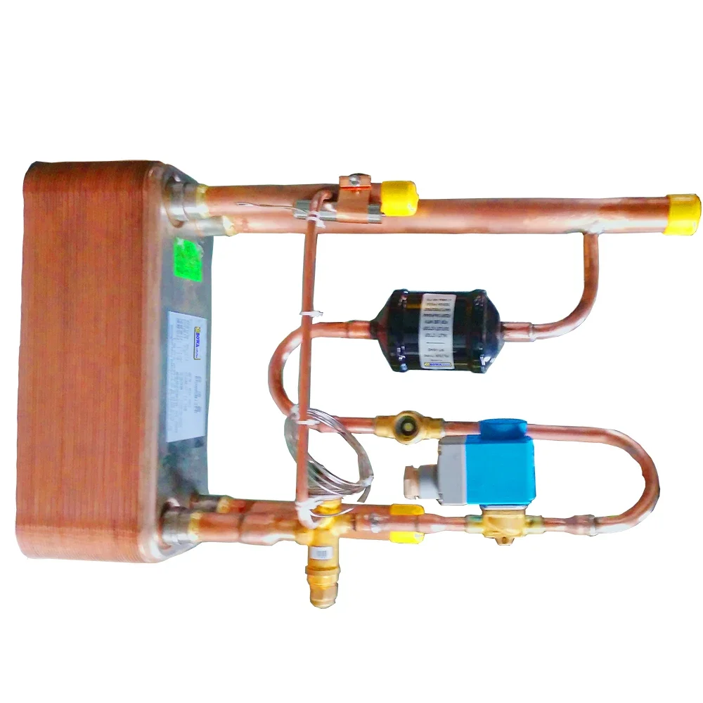 

25HP, R410a ECO & throttle valves kits provide different design or choice basing on combination for single/tandem comp