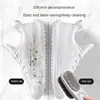 Double-Sided Shoe Brush with Clothe Brush Soft Cleaning Brush Silicone Brush Head Long Handle Brush Clothes Shoes Househo 4