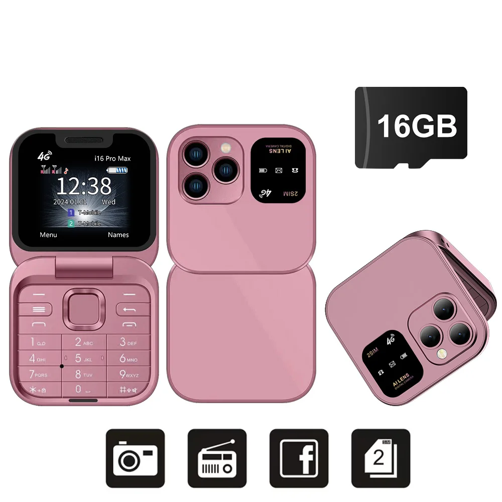 pink N 16GB TF card