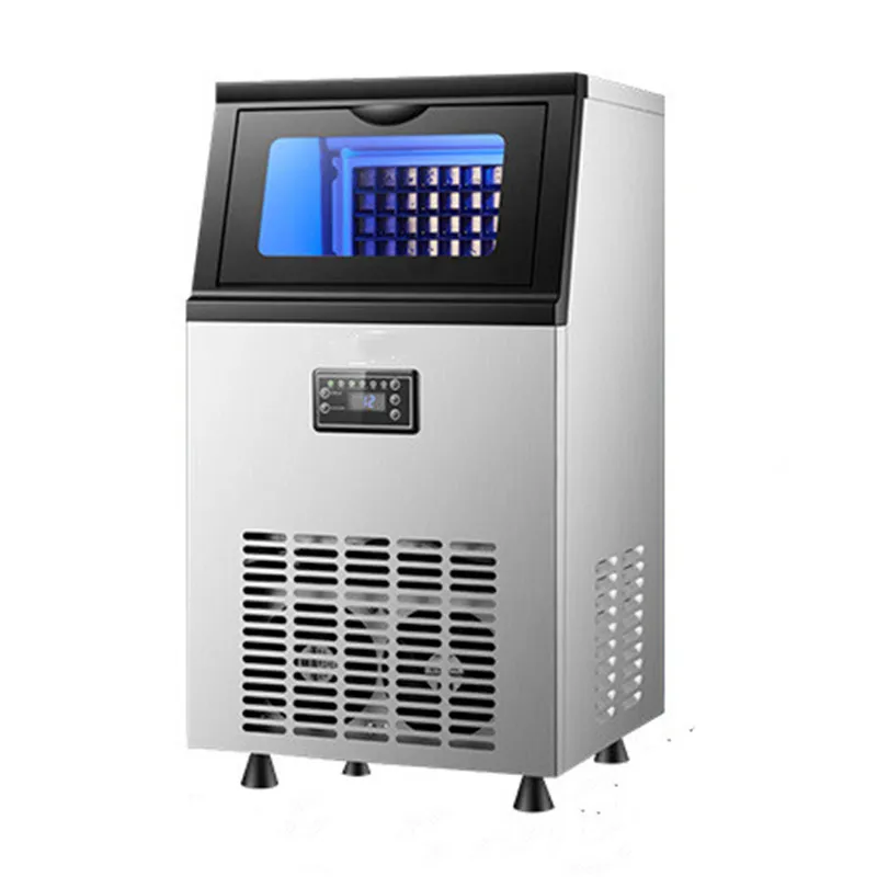 Z8 Small Ice Maker KTV Stainless Steel Full-Automatic Ice Cube Machine For Tea Shop And Bar For Merchants Milk Tea Shop merchants of kaidan pc