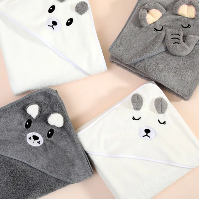 Serviette de bain mignonne pour bébé, serviette douce et absorbante, couverture d'emmaillotage pour nouveau-né, pour filles et garçons 3 Serviette de bain mignonne pour bébé, serviette douce et absorbante, couverture d'emmaillotage pour nouveau-né, pour filles et garçons 3