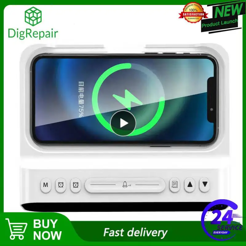 

Phone Charger Station 15w Qi Antiskid Multiple Protection All-in-one Quick Charging Mobile Accessories Fast Wireless Charging