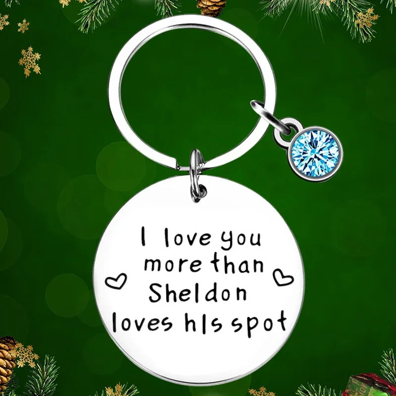 

Couple Lover Gift Keychain Pendant L Love You More Than Gift Key Chains Husband And Wife Gift