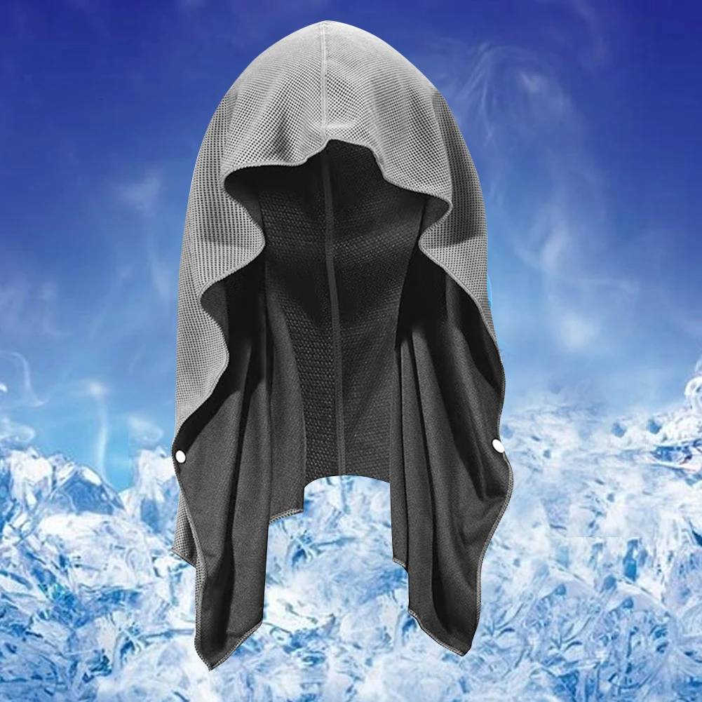 Sukeen Toalla Refrescante Con Capucha, Toallas De Enfriaiento De Secado Rápido Para Cuello Y