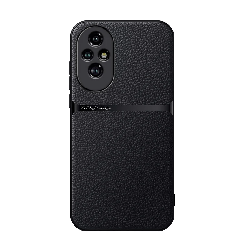 Honor 200 Series Magnetic PU Leather Ultra-Thin Drop-Proof Camera Protection Case