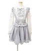 Japanese Liz Mine Mass Production Detachable Suspender Skirt Spring and Autumn Heart Cross Suspender Back Bow Straps Skirt 4