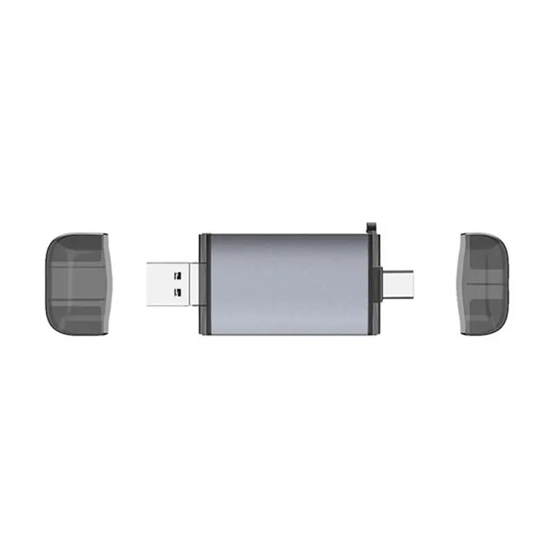 1Pc 6 in1 Universal SD/TF Card Computer Cell Phone SIM Card Readers 3.0 USB Type-C Micro USB OTG Reader Backup For Android