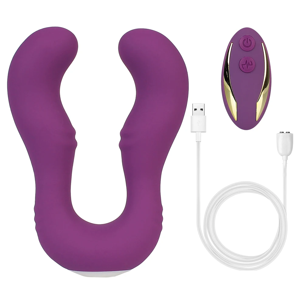 Draadloze clitoris- en tepelstimulator met afstandsbediening_voghion.com