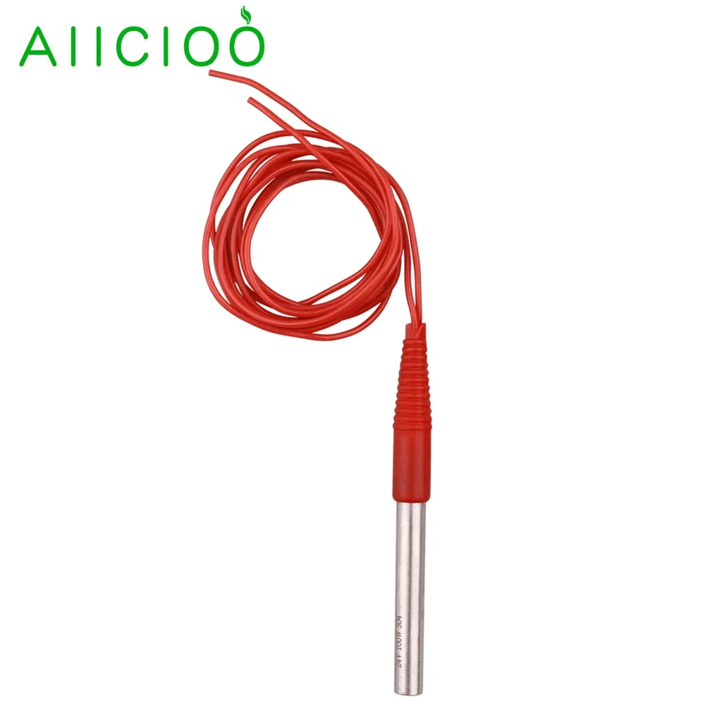 12v/24v Cartridge Heating Element for Fish Tank 1m Fully Sealed Waterproof cable 50w/100w/200w Electric Water Heater Pipe ss304 water heating rod electric water heater device cartridge heaters