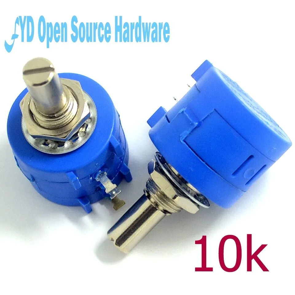 3590s Precision Multi Turn Potentiometer 10k Quality Adjustable