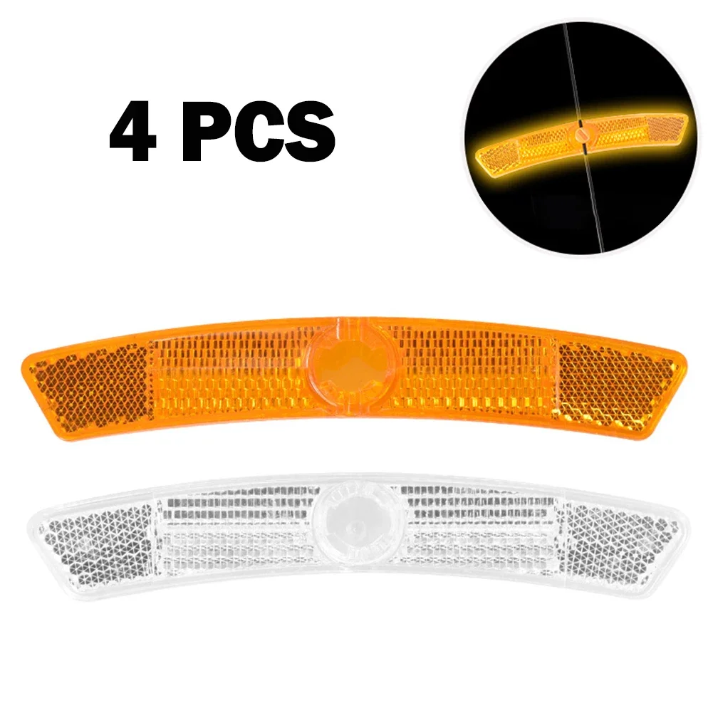 Bike Reflective Strips 4 Pcs Bike Accessories
