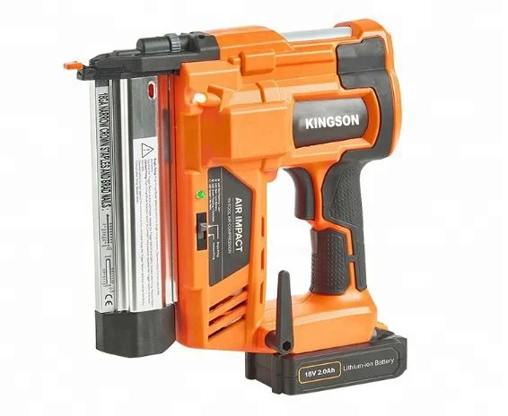 2023 NEW Professional electric nail gun cordless Multi Purpose finishing nailer gun 18V Lithium battery