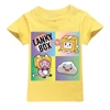 Kawaii Boys T-shirt Cartoon Lanky Box Cute Print Short Sleeve Girls Clothes Summer Casual Fashion Funny Cotton Children Tops Tee 3