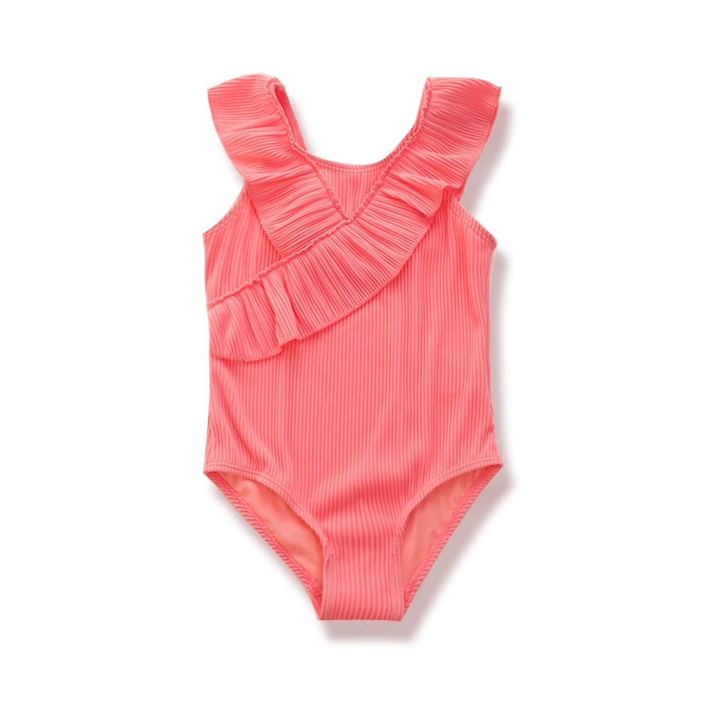 Children Swimsuit One Piece for Girls Kids Summer Beachwear