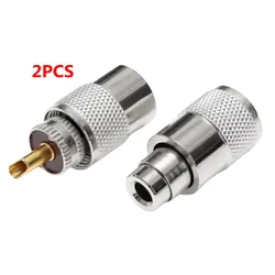High - Quality UHF Male Plug Connector for Coaxial Cable - Fast Delivery