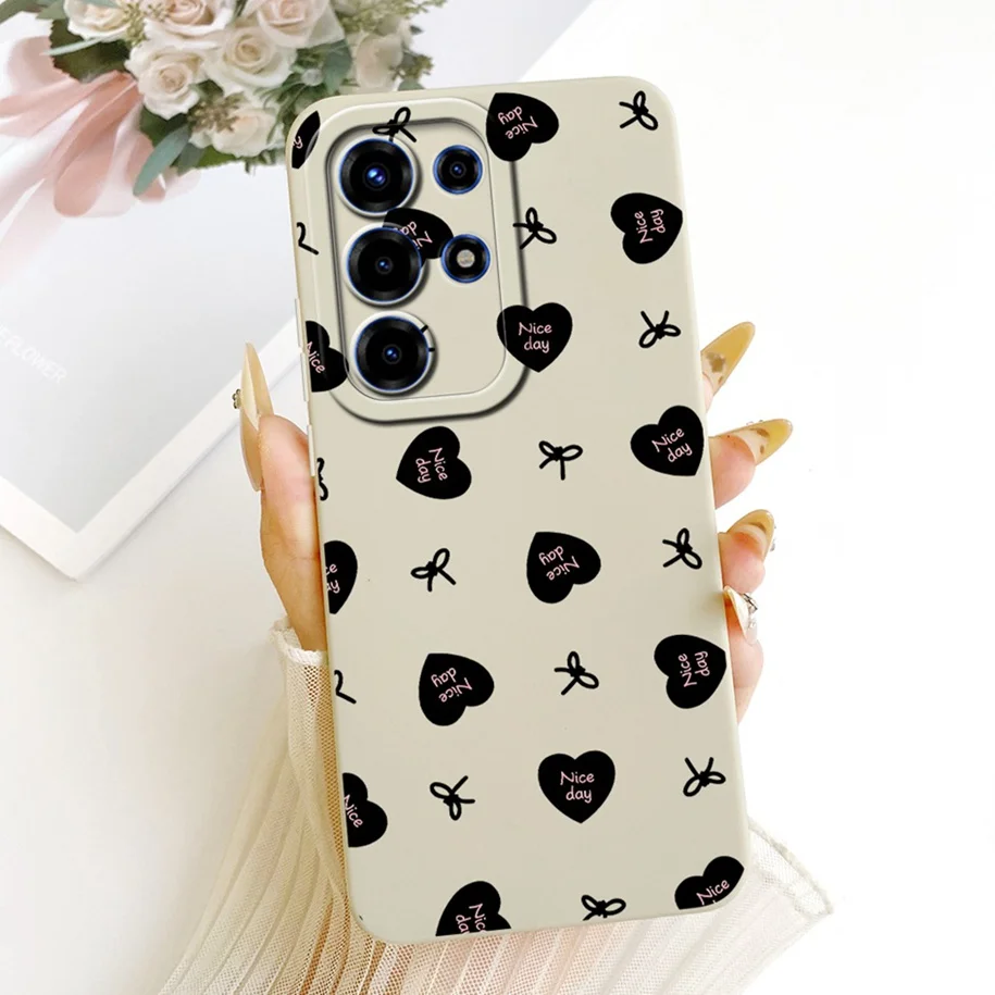 Floral Fashion Soft Silicone Bumper Phone Case in Pink