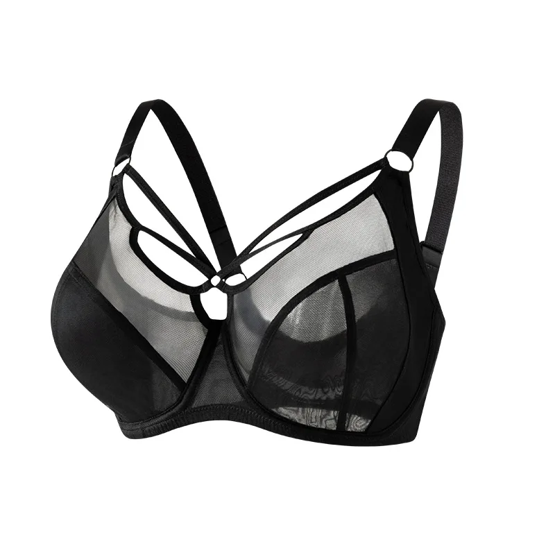 Plus Size Full Cup Bra - Minimizer Support Wireless, Lift & Prevent Sagging, Lightweight Breathable for Women DD+ G+