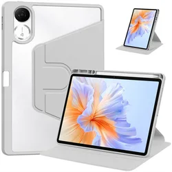 360° Rotating Protective Case with Auto Wake/Sleep Function for Xiaomi Pad 6 Pro 11 (Gray)