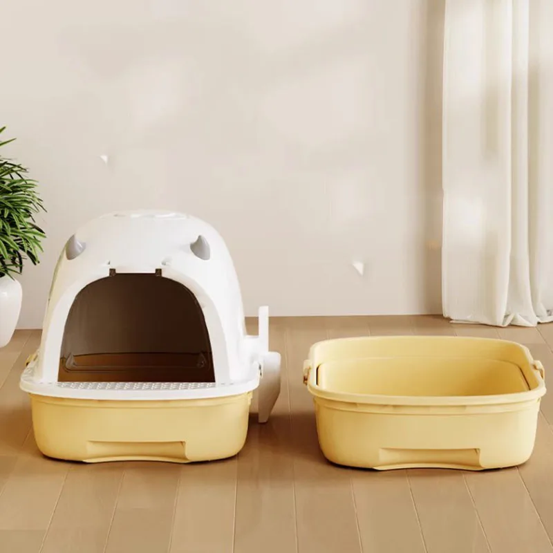 Sandbox Condo Lettiera Per Gatti Pala Chiusa Gabbia Per Bagno Casa Scratcher Vassoio Padelle Per Gatti Villa Petkit Pura Max Prodotti Per La Casa