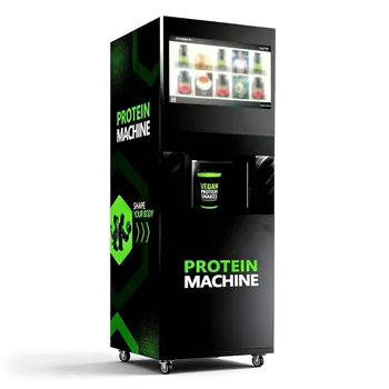 Distributore Automatico Personalizzato di Frullati Proteici, Dispenser Intelligente di Bevande Nutrizionali con Attrezzatura per Bevande in Polvere Proteica Multigusto