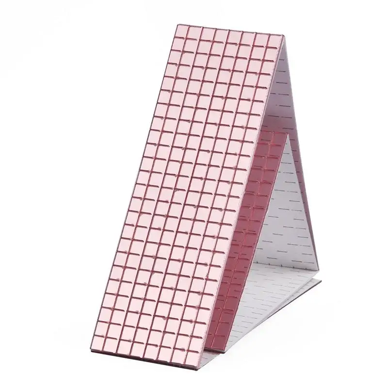 thumbnail image 1 of Mini espejos cuadrados de vidrio real autoadhesivos 3D para manualidades, mosaicos, pegatinas para baño, manualidades hechas a mano para hacer decoración del hogar, 1 of 5