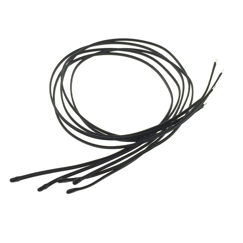 10pcs NTC Thermistor Temperature Sensor MF52D Resin Drop Head 3 MM In Diameter Resistance10kB Value3950 3435 Error1% 10 20 30CM