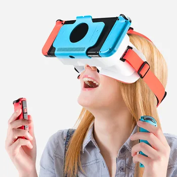 Adjustable VR Glasses Fit for Nintendo Switch/NS OLED Game Console 3D Eyeglasses HandsfreeHeadset Lens Kit Accessory NEW 1