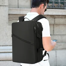 

17.3 Inch New Business Computer Bag Waterproof Split Bag Dry And Wet Separation Multi-functional Portable One-shoulder Backpack