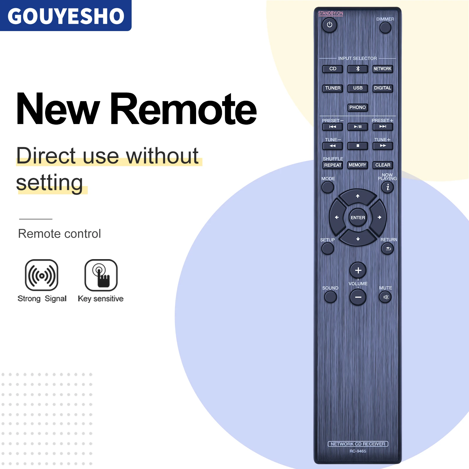 Nuovo Rc-946S Per Telecomando Pioneer Dvd Audio Tv Nc-50Dab Nc50Dab