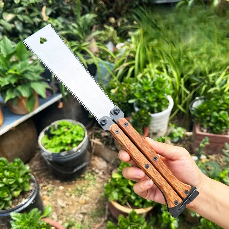 Japanese Woodworking Saw Woodworking Tools With Double Edges Can Achieve Smooth and Accurate Cutting Foldable Practical Saw folding saw hand saw