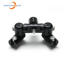 

1PC Archery V Bar for Balance Rod Stabilizer 0/5/10 Angle Adjustable Tactical Shock Absorber Damper for Compound Bow