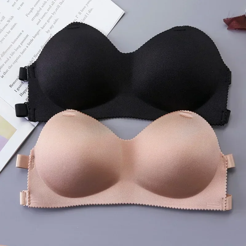 Women Sexy Strapless Bra Solid Invisible Push Up Bras Underwear Seamless Without Straps Bralette Lingerie Underwear Intimates