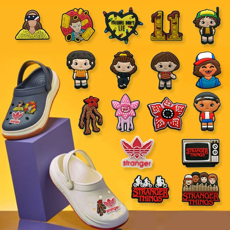 Stranger Things Crocs Charms Pins Crocs Stranger Things Demodogs