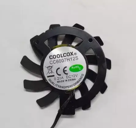 Mini Host Cooling Fan Adequado para Coolcox Cc6007h12s Revolução Mecânica Unounded S2331 Novo