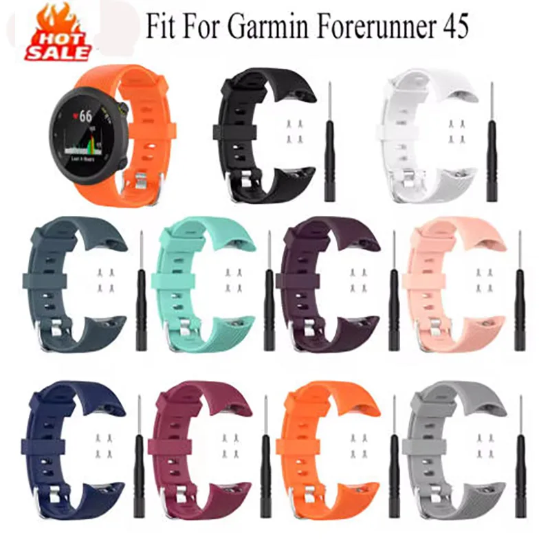 Silicone Sports Watchband - 20mm Fashion Replacement Strap