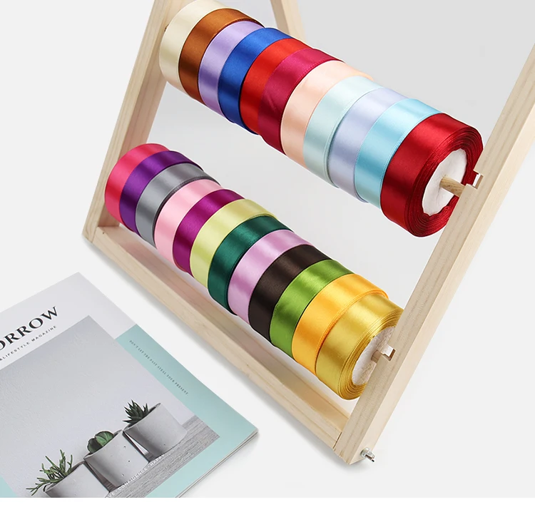 Satin Ribbons 25yards/Roll 6/10/12/15/20/25/40mm DIY Handmade Crafts Scrapbooking Christmas Halloween Wedding Gift Wrapping Tape satin ribbons ribbon decoration ribbon supplies wrapping ribbon satin ribbon christmas ribbon labeling ribbon label ribbon