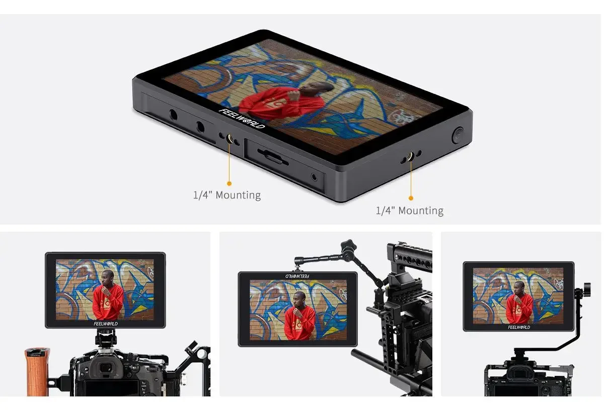 SH7 7-inch Monitor SDI/HDMI-compatible Input/Output Cross Conversion Monitor Ult