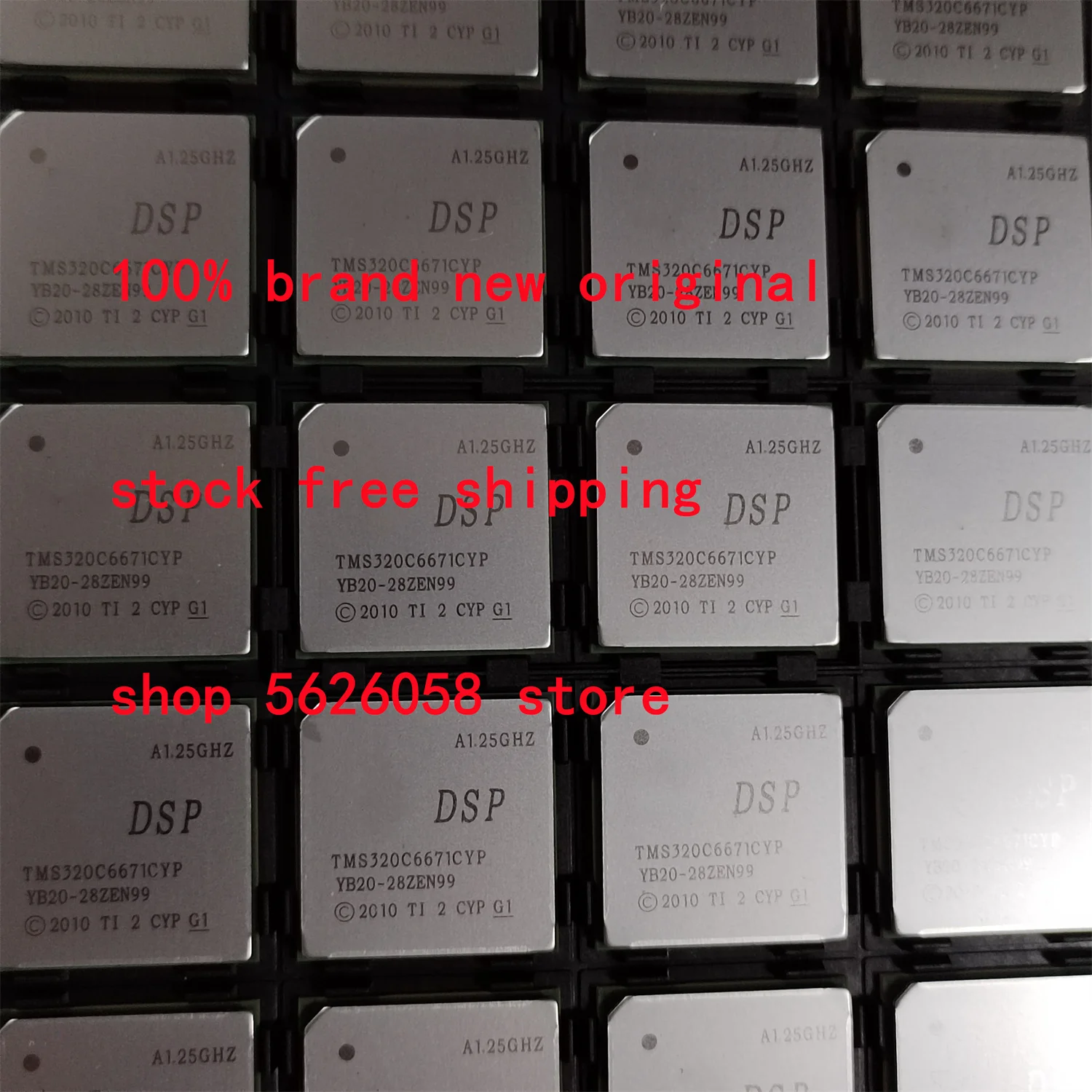 

TMS320C6671ACYPA25 TMS320C6671CYP BGA 100% Новый оригинальный 1 шт./лот