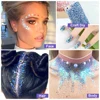 QIBEST Body Glitter Gel Nail Hair Face Flash Eye Loose Sequins Cream Diamond Jewels Rhinestones Makeup Decoration Party Festival 4