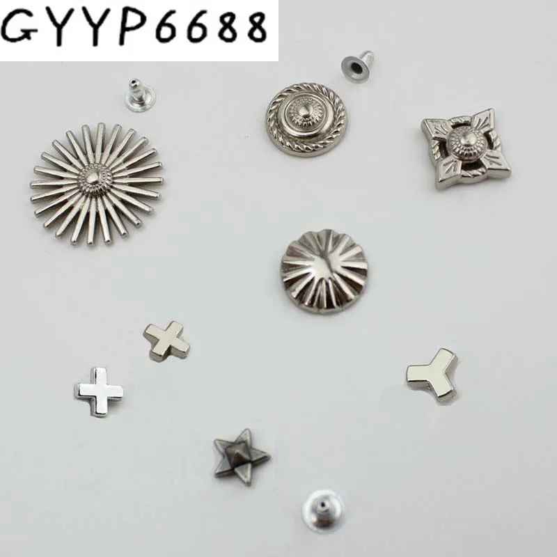 100pcs Hardware Accessories Decorative Nail Rivets Diy Shoulder Bag Messenger Bag Rivets Bag