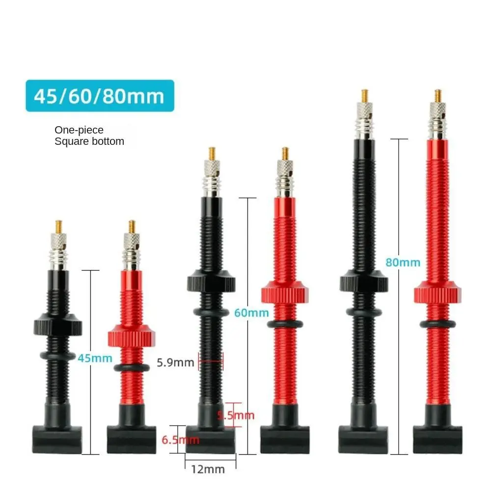 CNC-Machined Anodized Tubeless Tire Valve